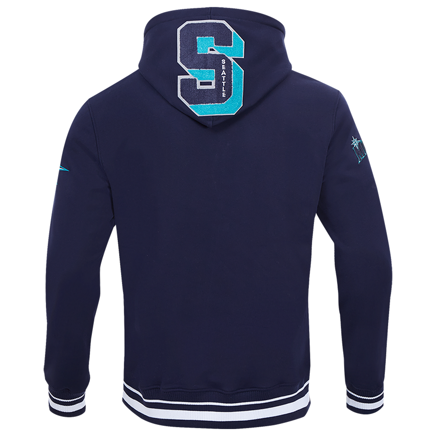 Pro Standard MARINERS MASH UP RIB FLC PO HOODIE - Men's - Midnight Navy