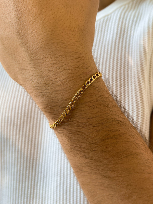 FIGARO BRACELET 3MM | 18K Gold