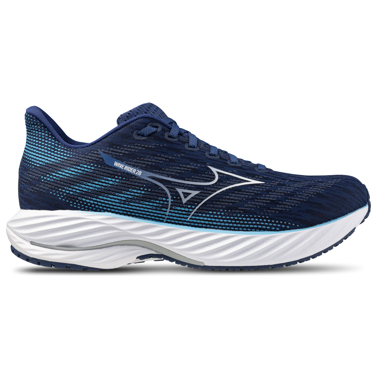 Mizuno Wave Rider 28 - Men's - Estate Blue/White