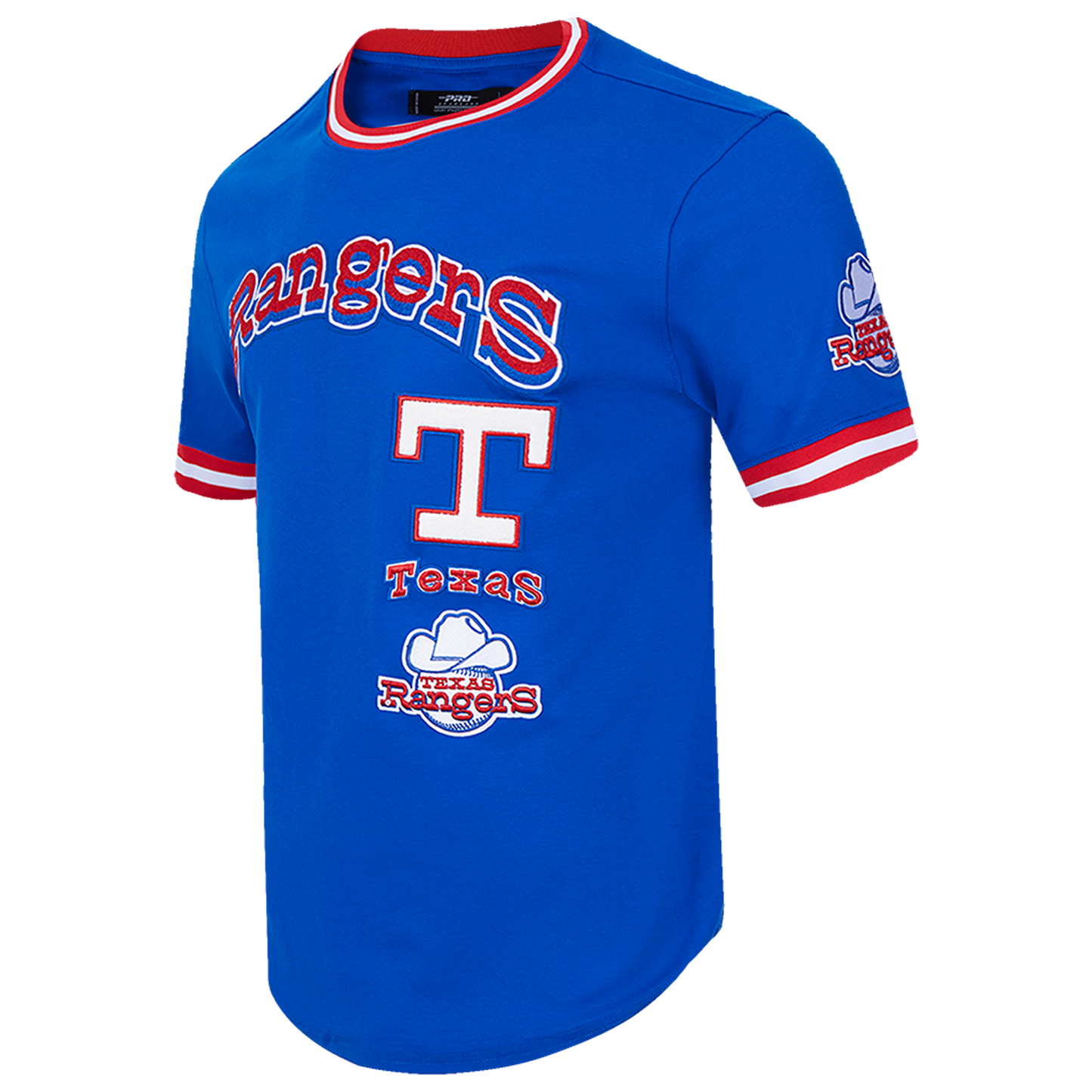 Pro Standard RANGERS RETRO CLASSIC DK TEE - Men's - Royal Blue/Red