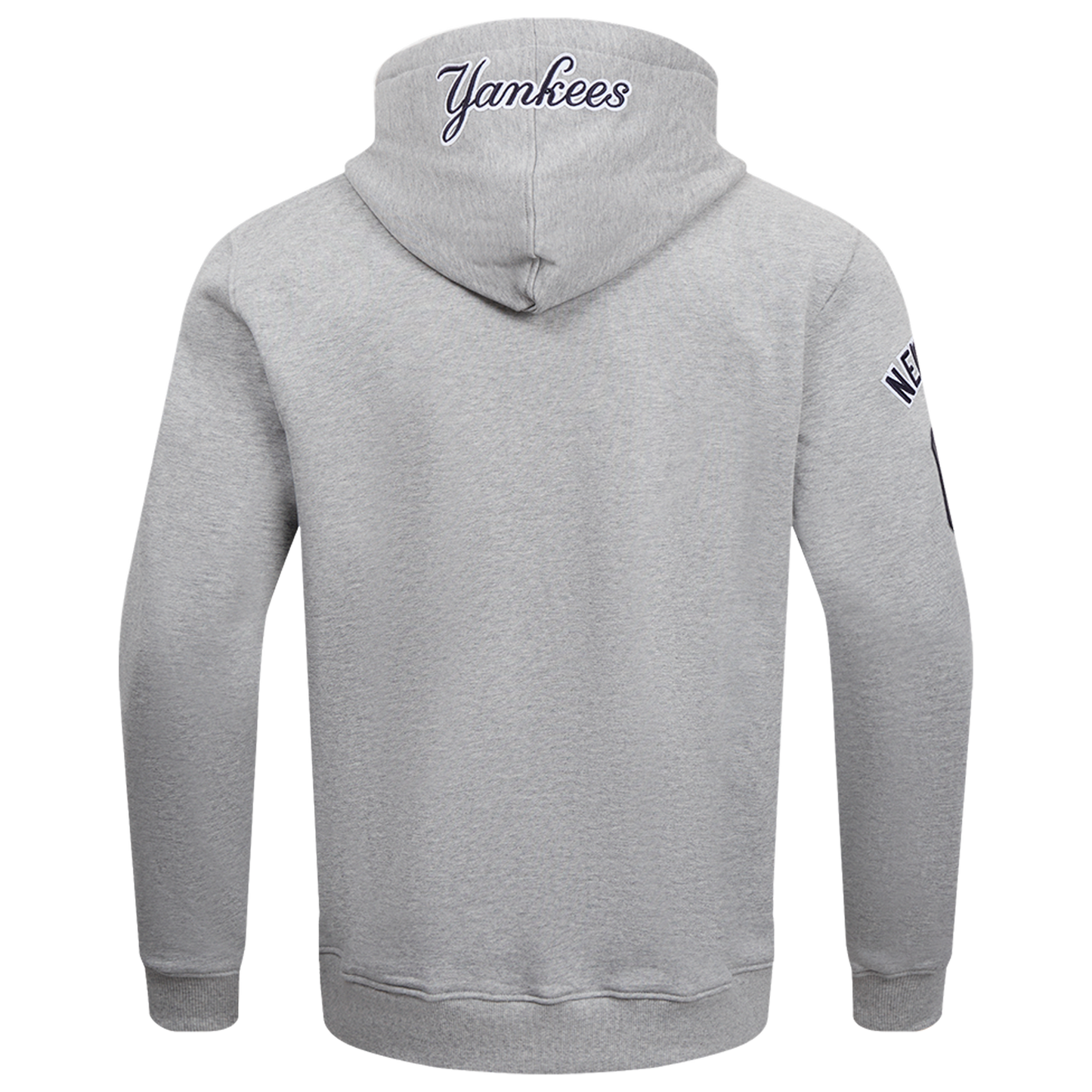 Pro Standard YANKEES OLD ENGLISH FLC PO HOODIE - Men's - Heather Grey