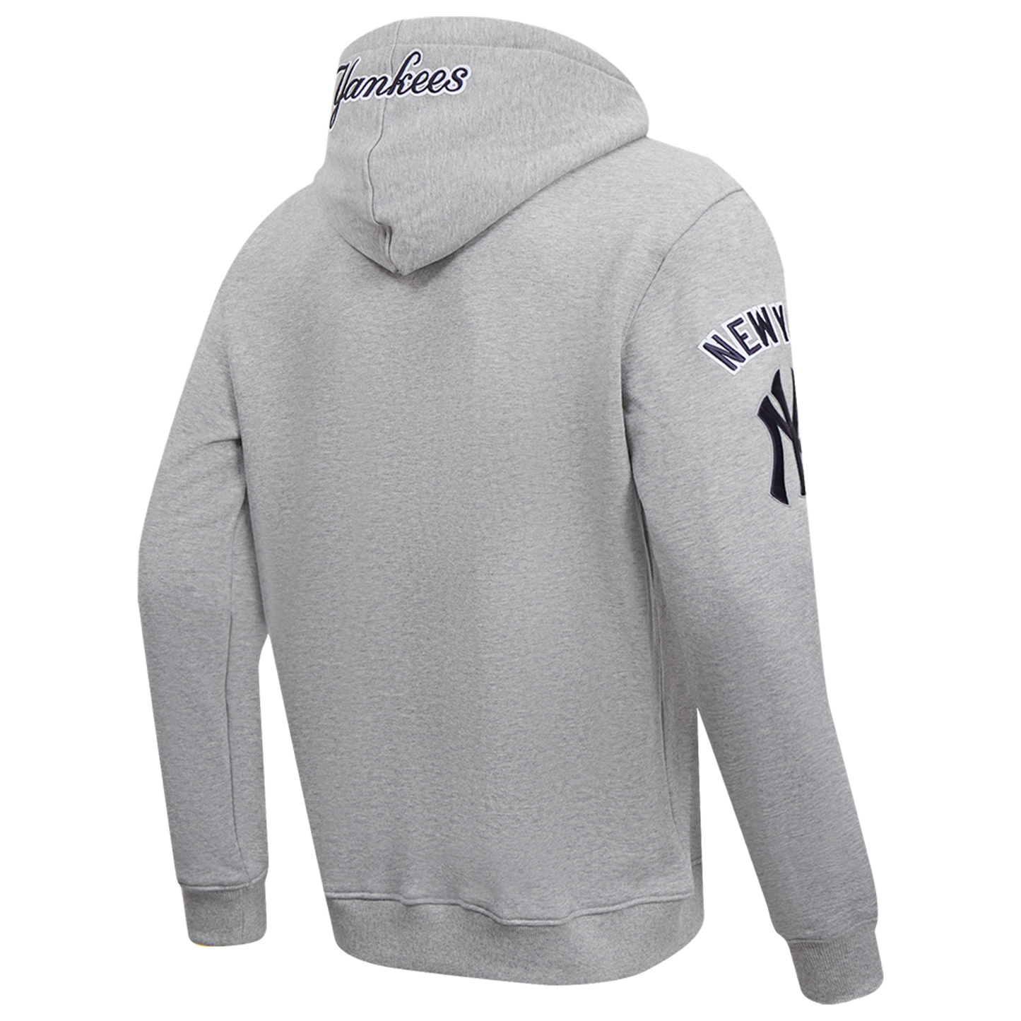 Pro Standard YANKEES OLD ENGLISH FLC PO HOODIE - Men's - Heather Grey