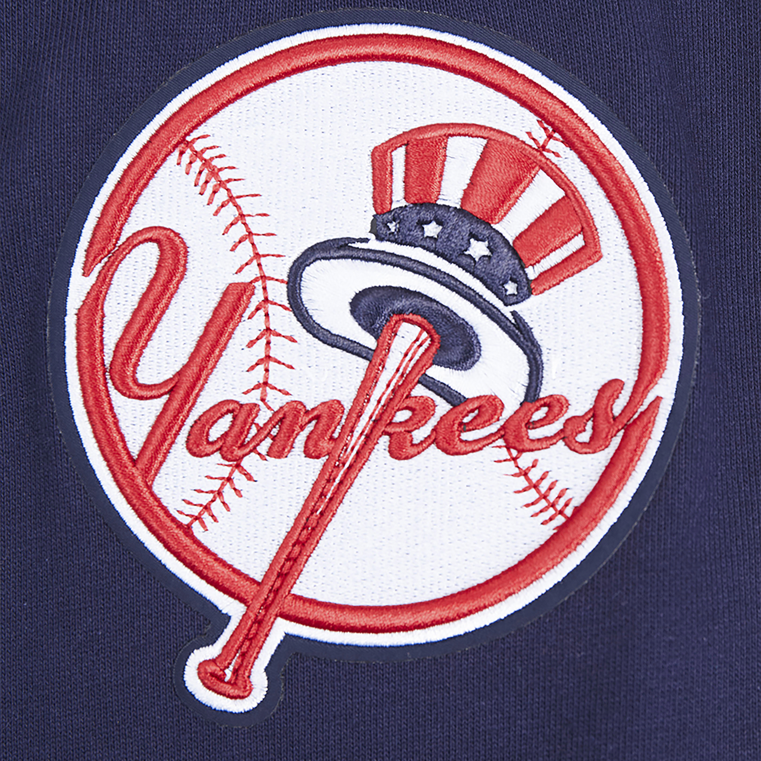 Pro Standard YANKEES OLD ENGLISH FLC PO HOODIE - Men's - Midnight Navy