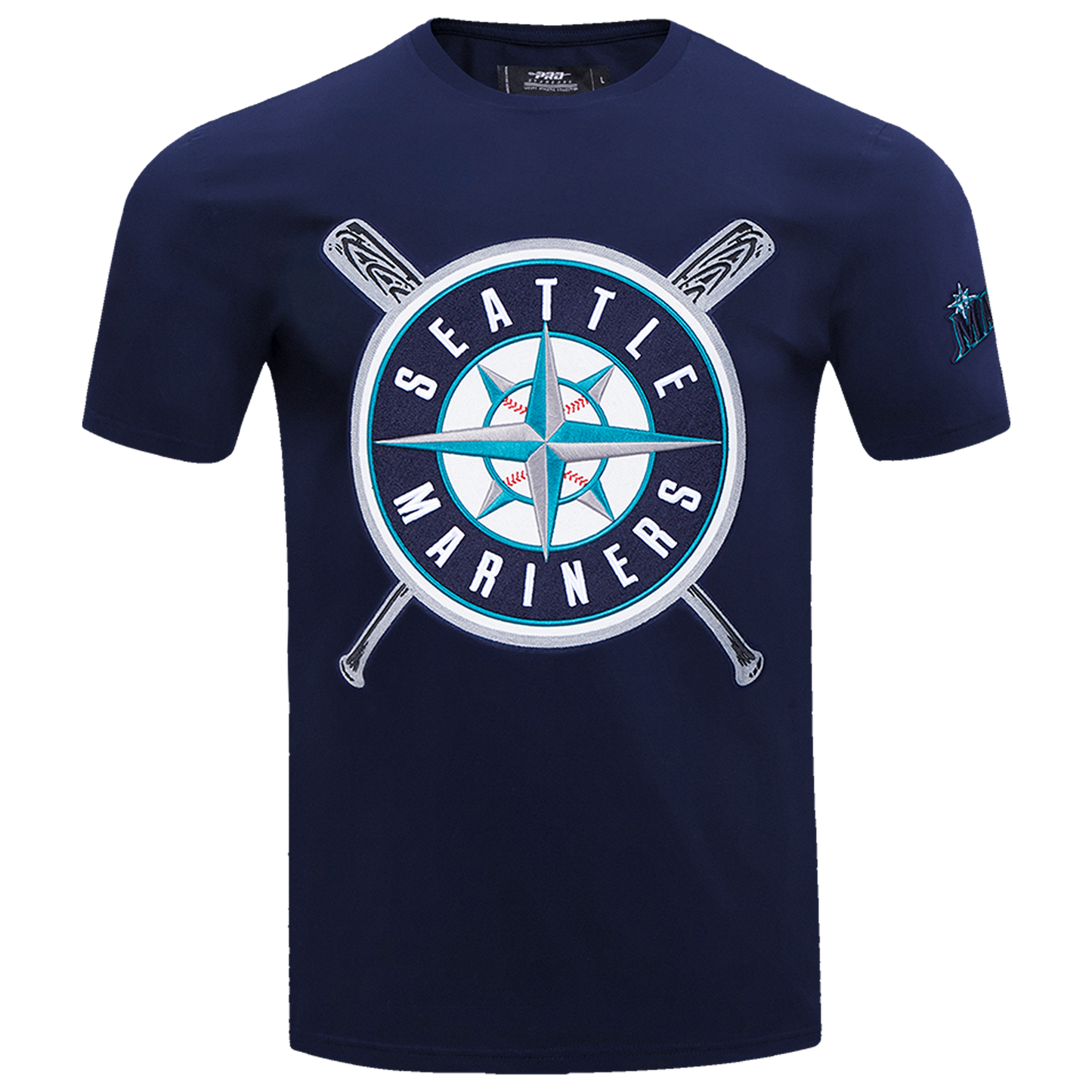 Pro Standard MARINERS MASH UP M SJ TEE - Men's - Midnight Navy