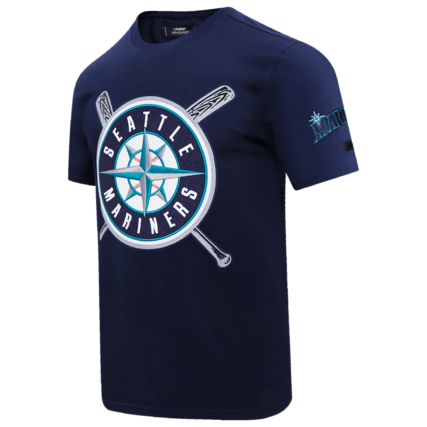 Pro Standard MARINERS MASH UP M SJ TEE - Men's - Midnight Navy