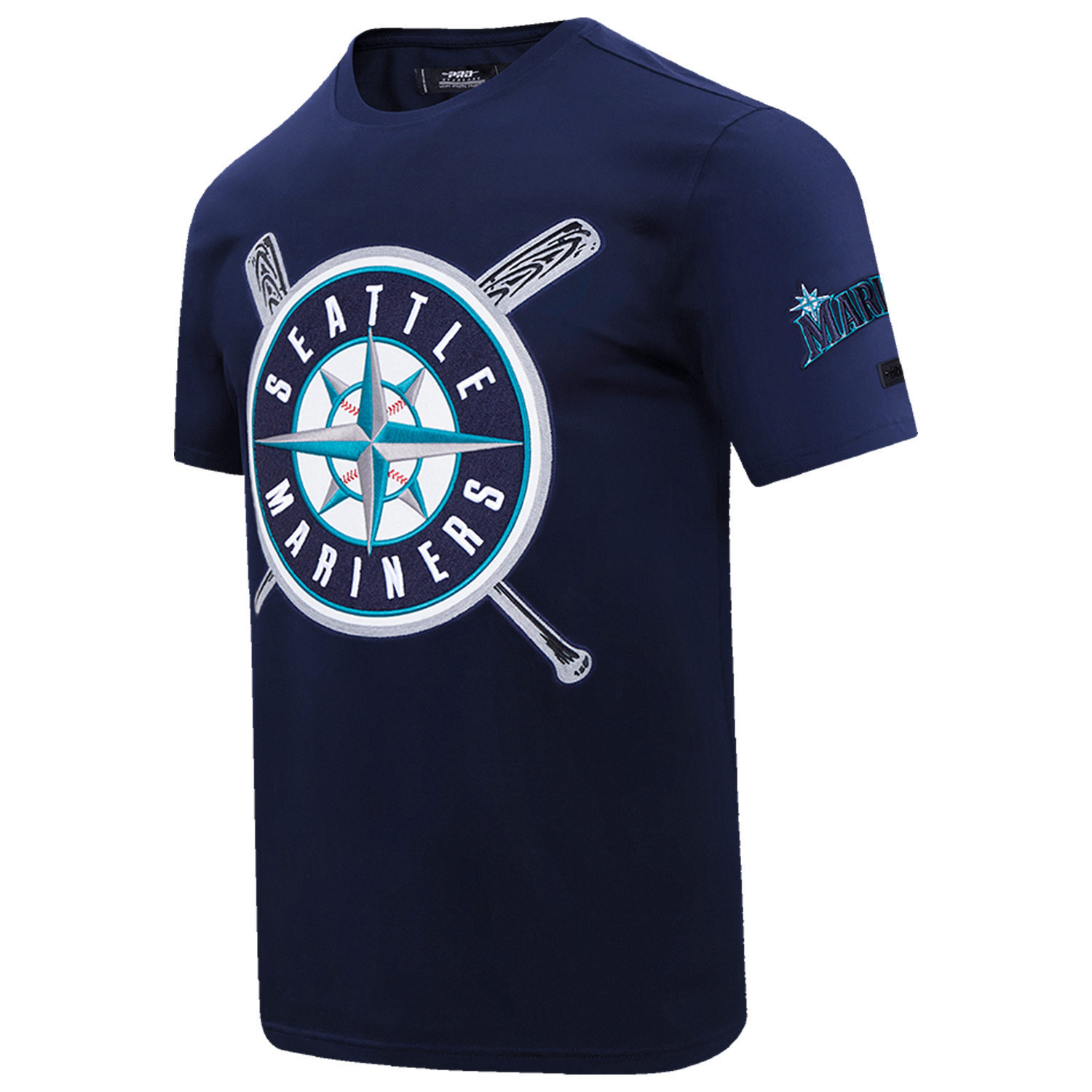 Pro Standard MARINERS MASH UP M SJ TEE - Men's - Midnight Navy