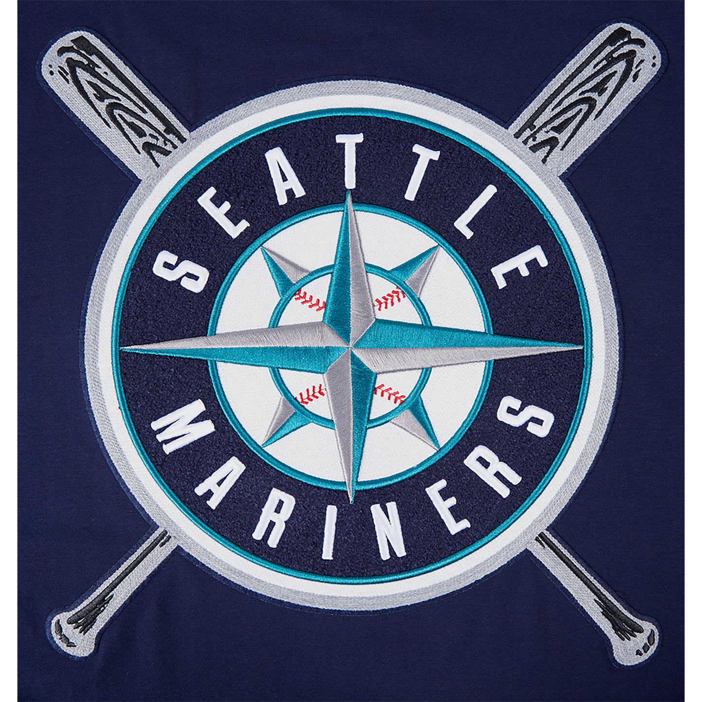 Pro Standard MARINERS MASH UP M SJ TEE - Men's - Midnight Navy
