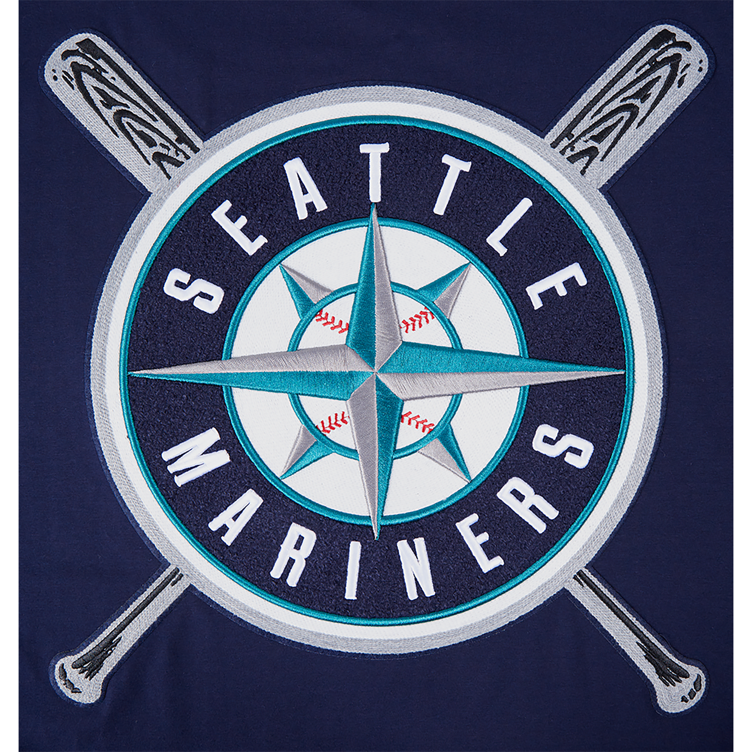Pro Standard MARINERS MASH UP M SJ TEE - Men's - Midnight Navy