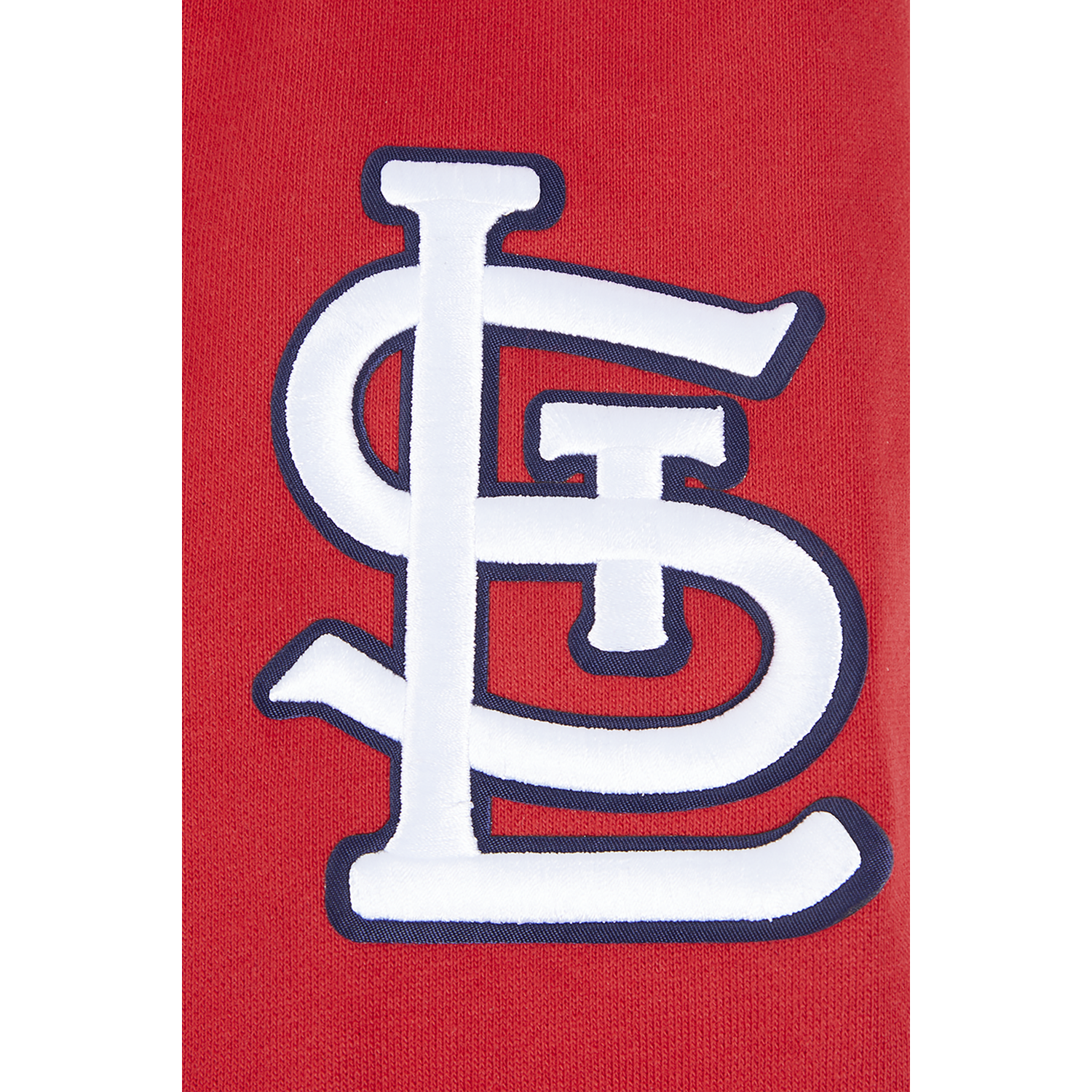 Pro Standard CARDINALS MASH UP M RIB FLC PO HOODIE - Men's - Red/Red/Midnight Navy