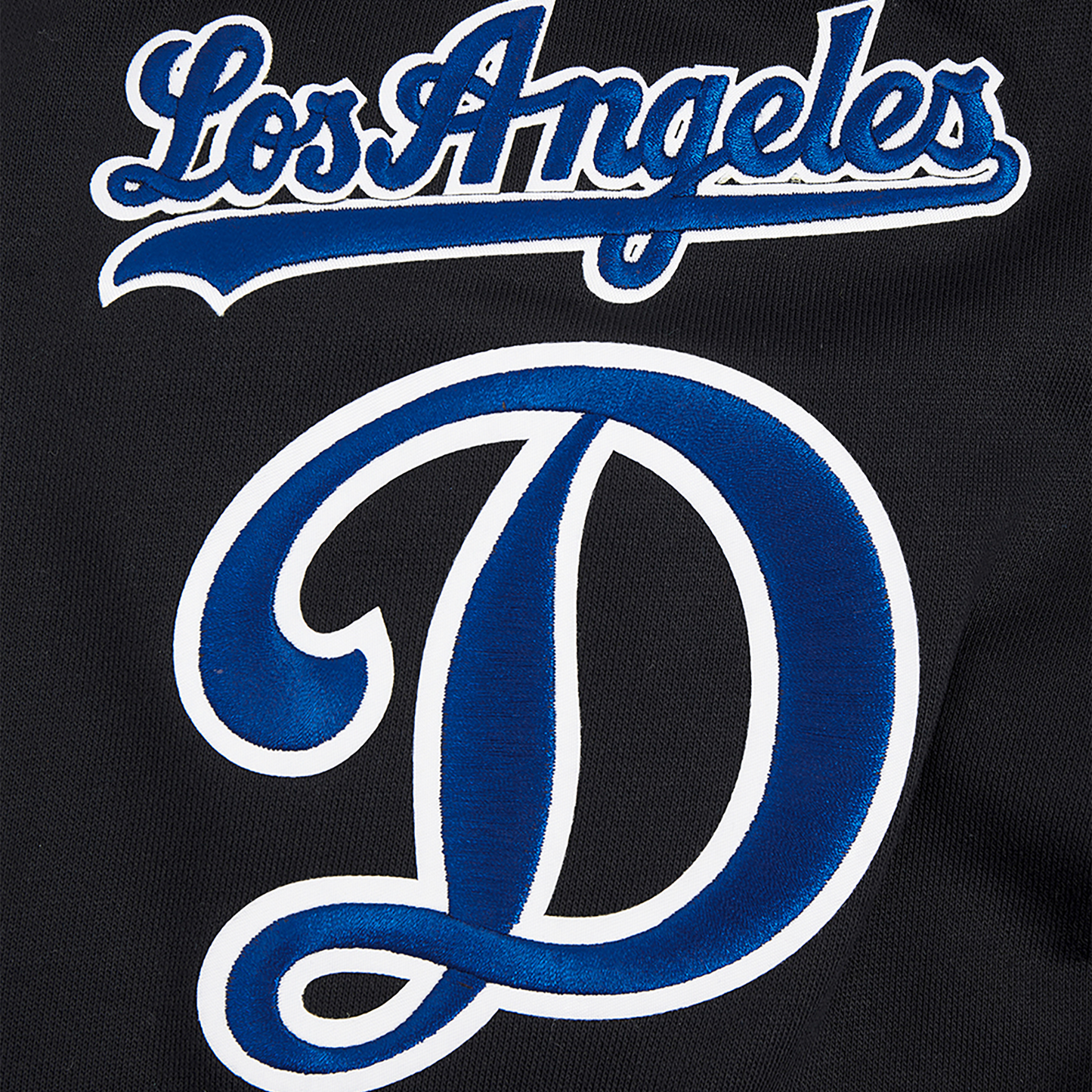 Pro Standard DODGERS OLD ENGLISH FLC PO HOODIE - Men's - Black