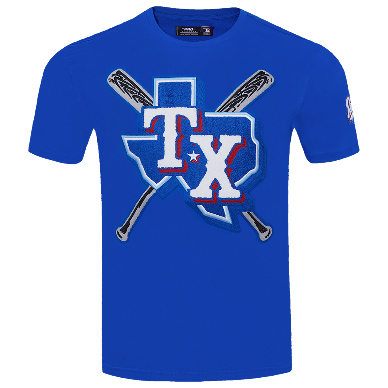 Pro Standard RANGERS MASH UP M SJ TEE - Men's - Royal Blue