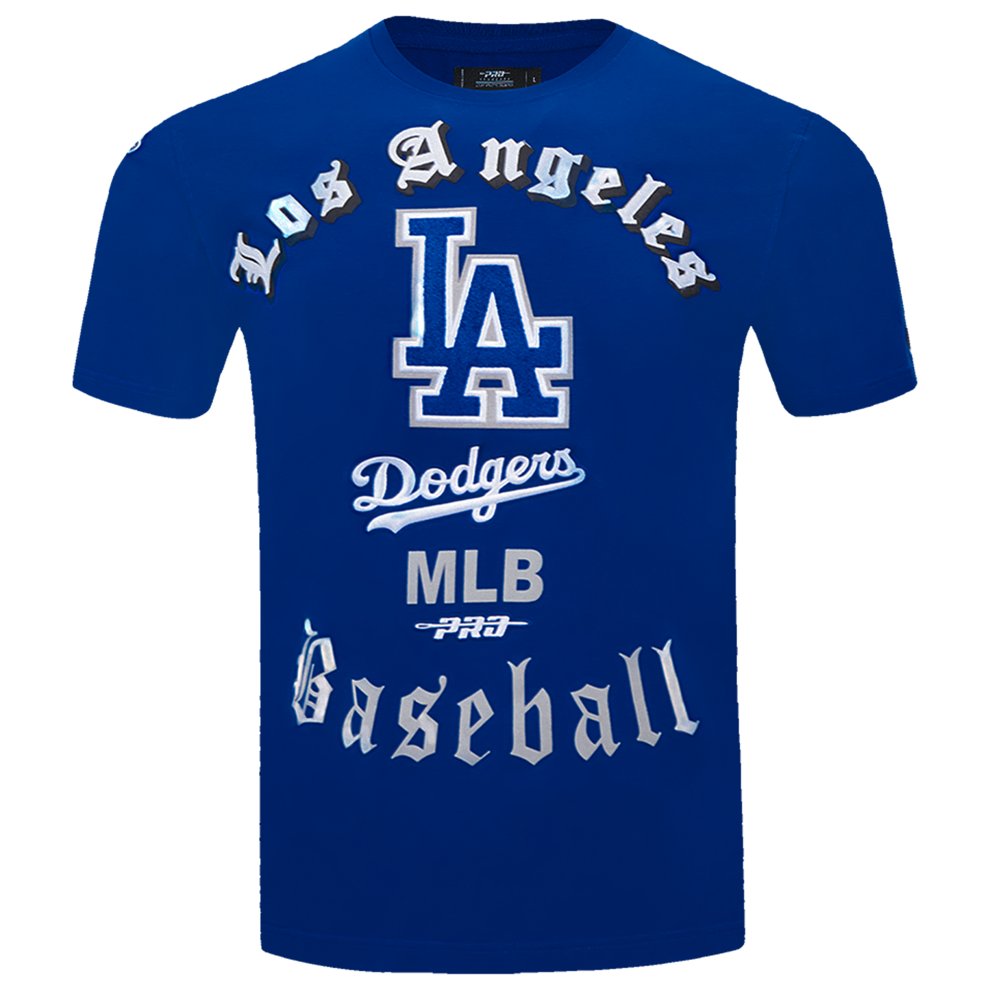 Pro Standard DODGERS OLD ENGLISH SJ TEE - Men's - Dodger Blue