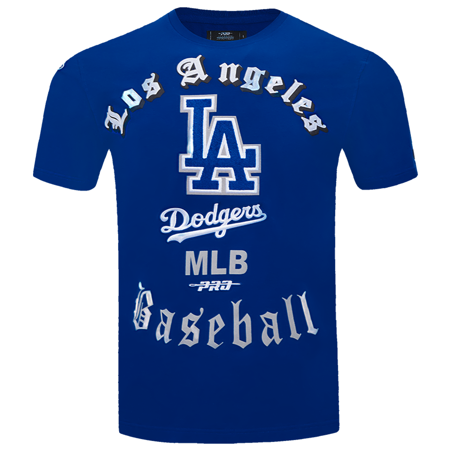 Pro Standard DODGERS OLD ENGLISH SJ TEE - Men's - Dodger Blue