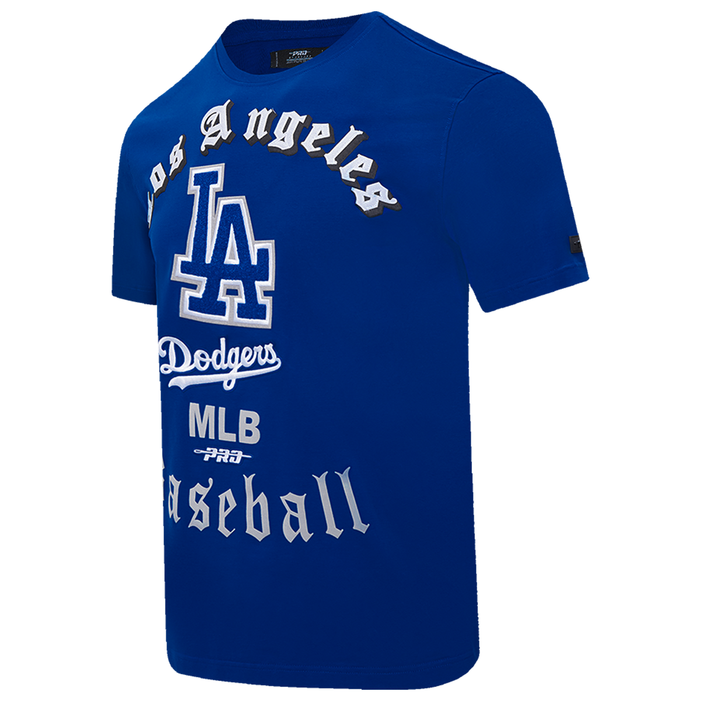 Pro Standard DODGERS OLD ENGLISH SJ TEE - Men's - Dodger Blue