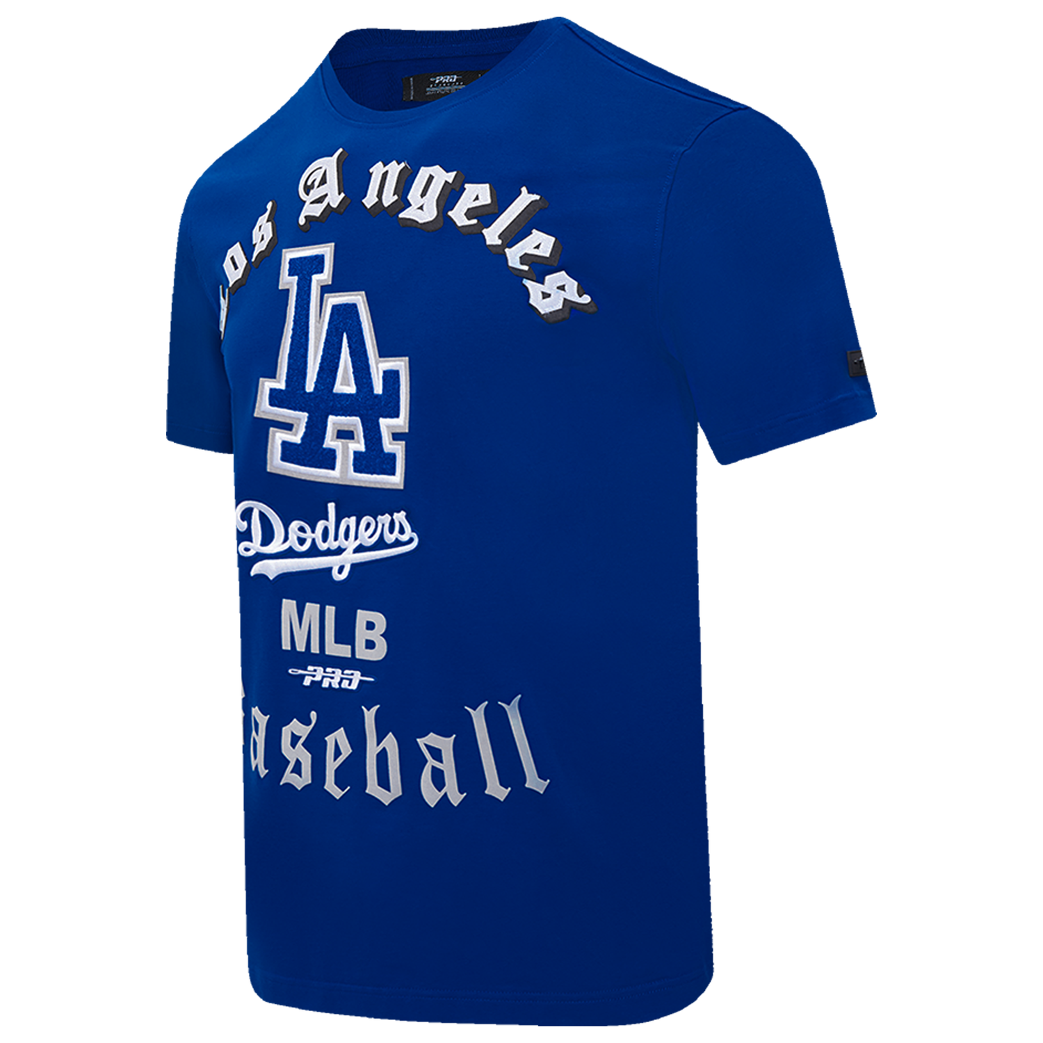 Pro Standard DODGERS OLD ENGLISH SJ TEE - Men's - Dodger Blue
