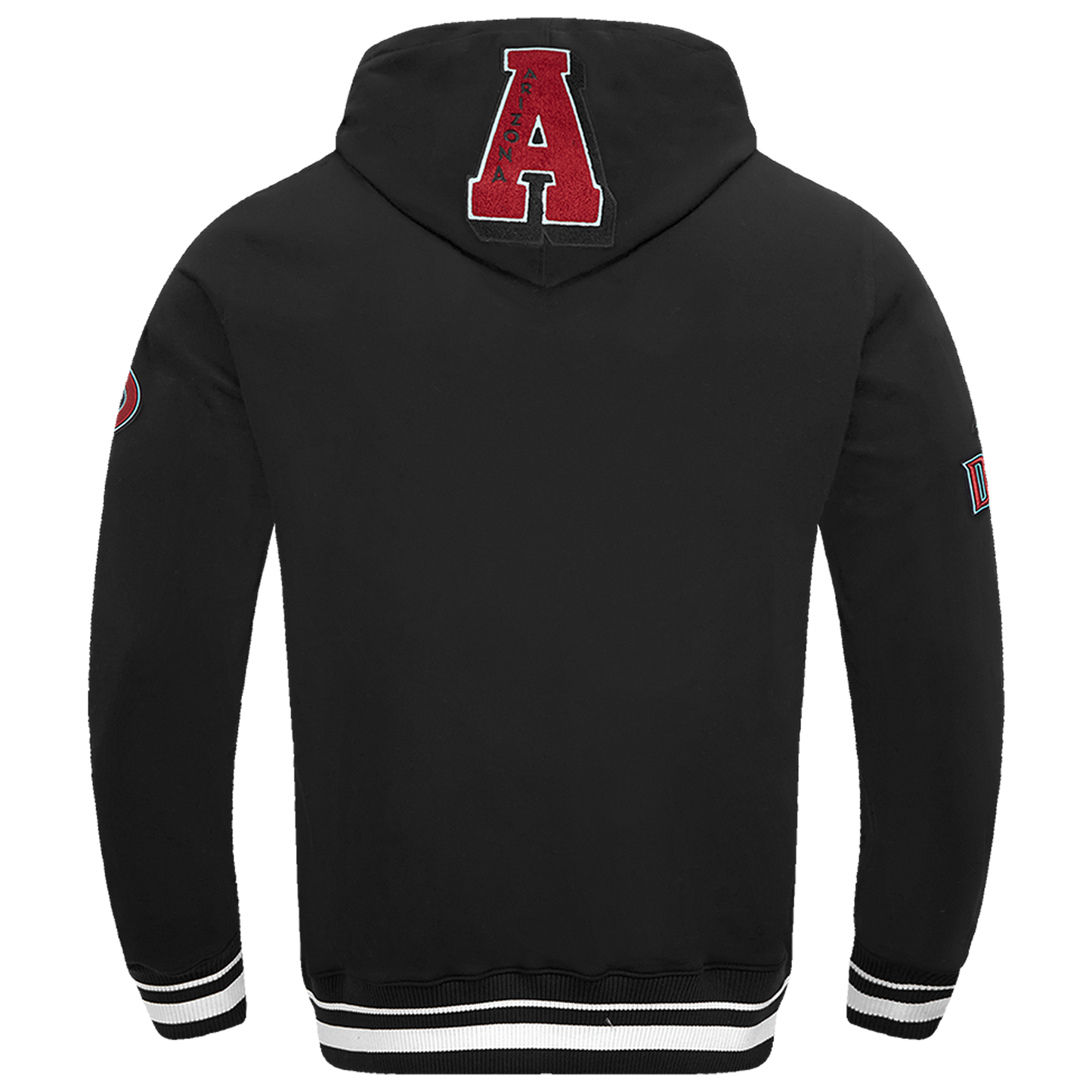 Pro Standard DIAMONDBACKS MASH UP M RIB FLC PO HOODIE - Men's - Black