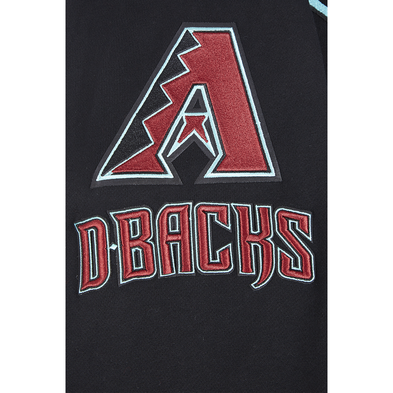 Pro Standard DIAMONDBACKS MASH UP M RIB FLC PO HOODIE - Men's - Black