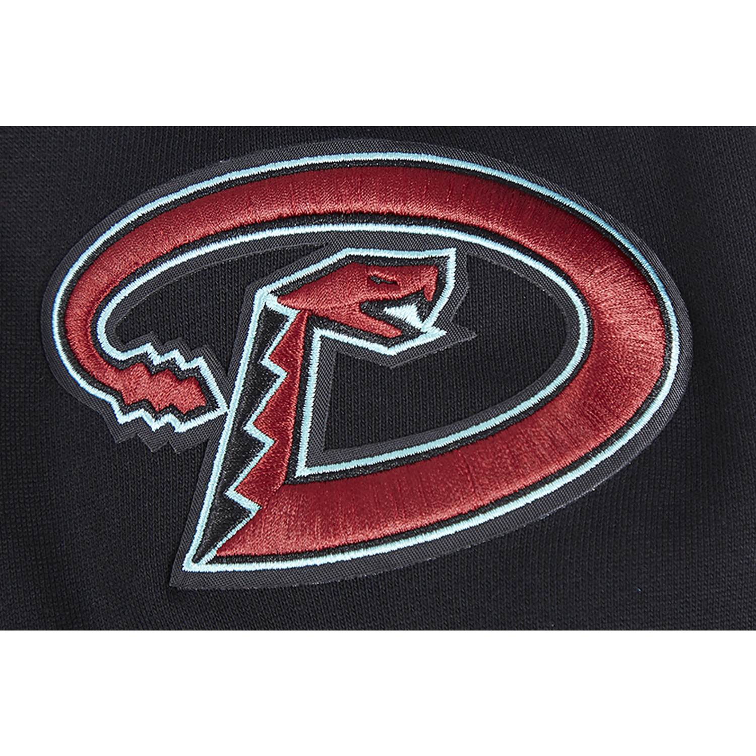 Pro Standard DIAMONDBACKS MASH UP M RIB FLC PO HOODIE - Men's - Black