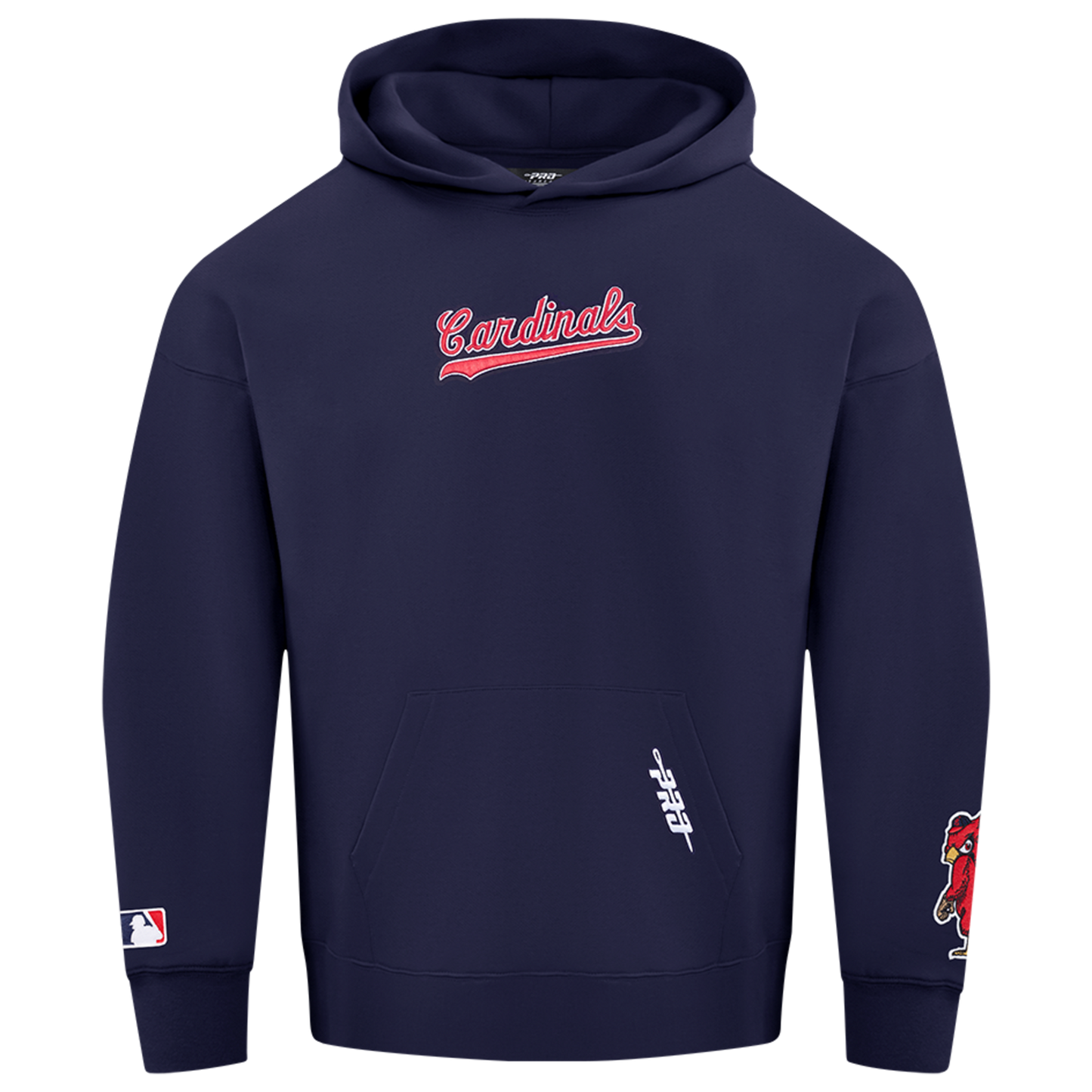 Pro Standard Cardinals Pullover Hoodie - Men's - Midnight Navy