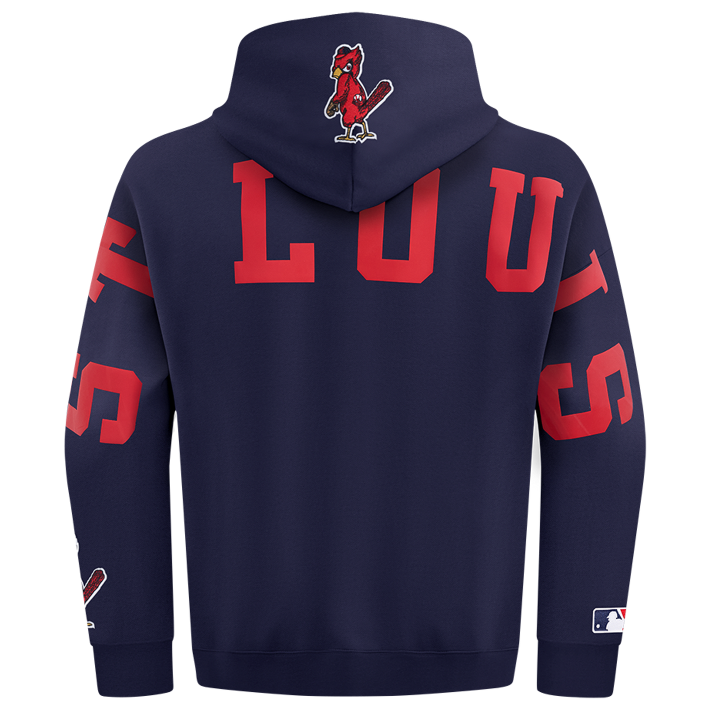 Pro Standard Cardinals Pullover Hoodie - Men's - Midnight Navy
