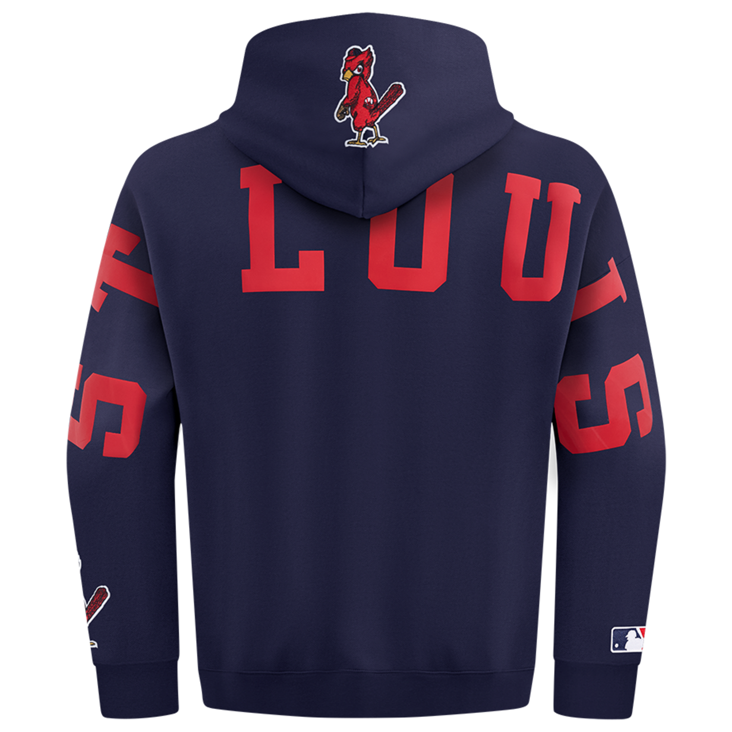 Pro Standard Cardinals Pullover Hoodie - Men's - Midnight Navy