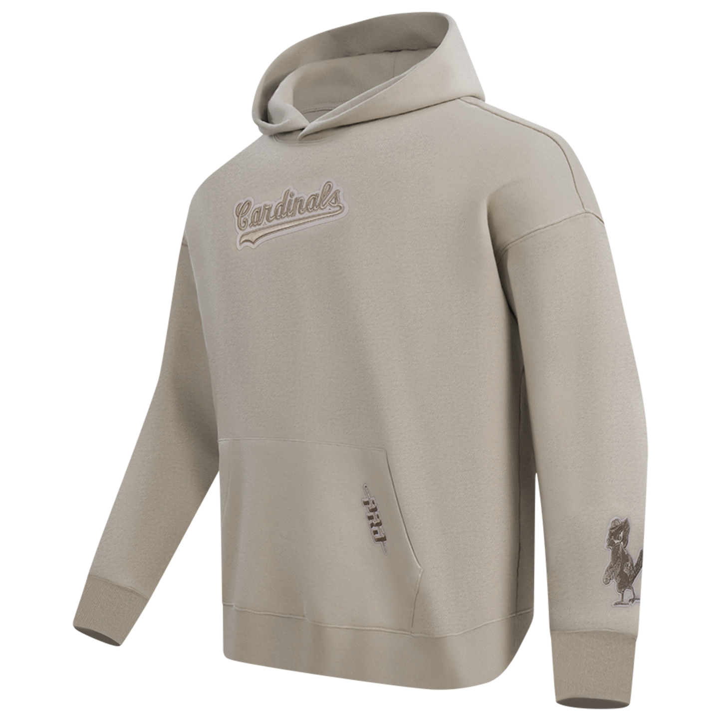 Pro Standard Cardinals Pullover Hoodie - Men's - Taupe