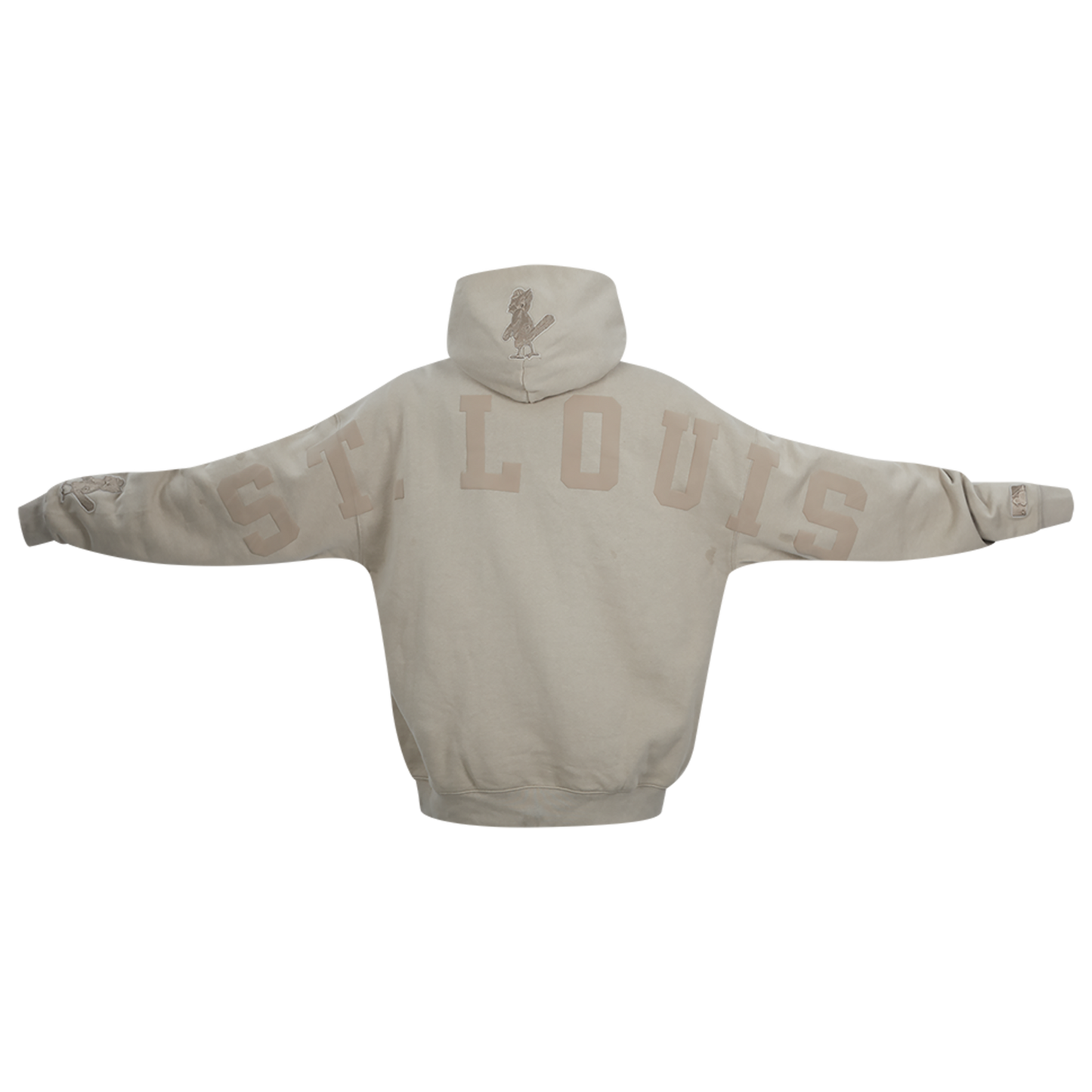 Pro Standard Cardinals Pullover Hoodie - Men's - Taupe