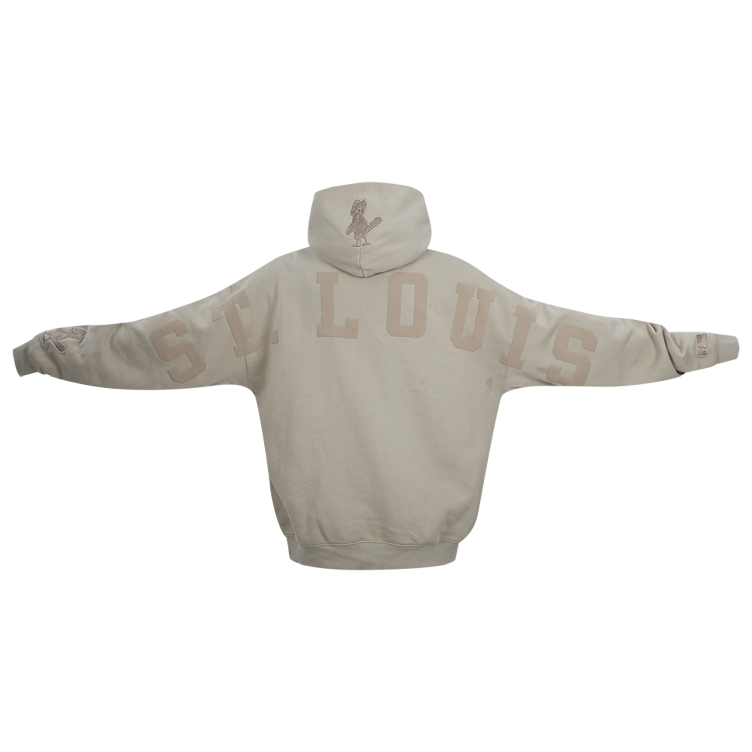 Pro Standard Cardinals Pullover Hoodie - Men's - Taupe