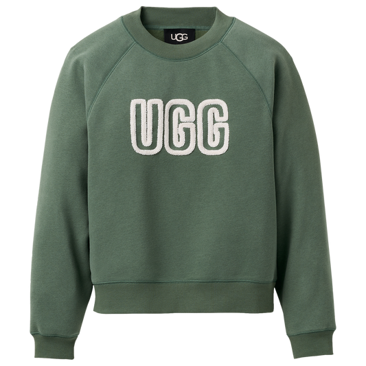UGG Logo Crewneck - Women's - Green Stone