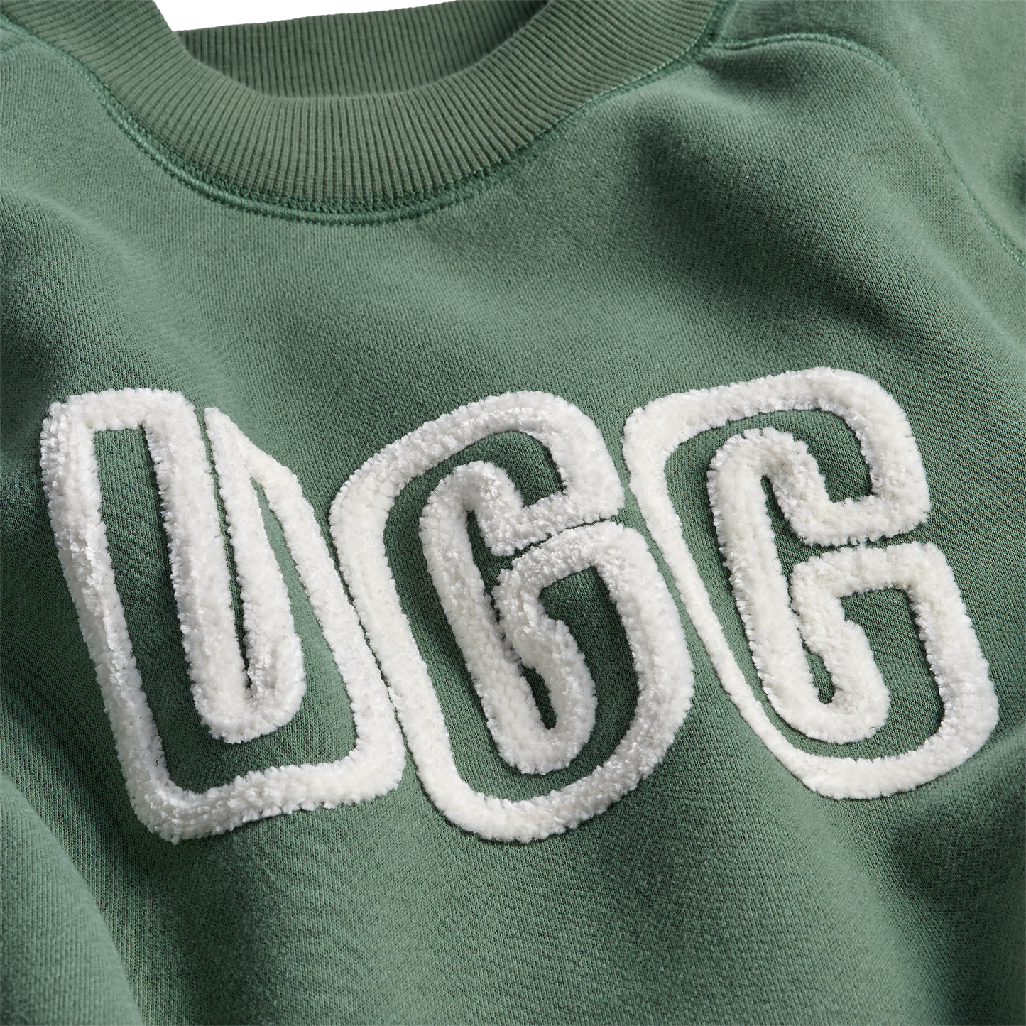 UGG Logo Crewneck - Women's - Green Stone