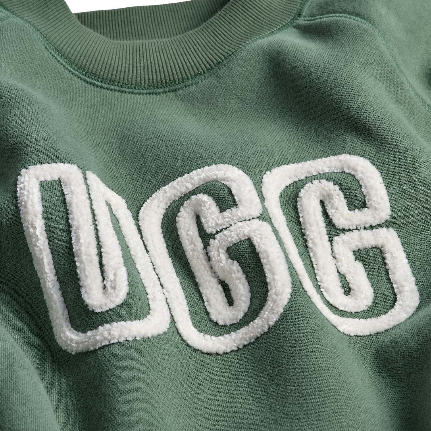 UGG Logo Crewneck - Women's - Green Stone