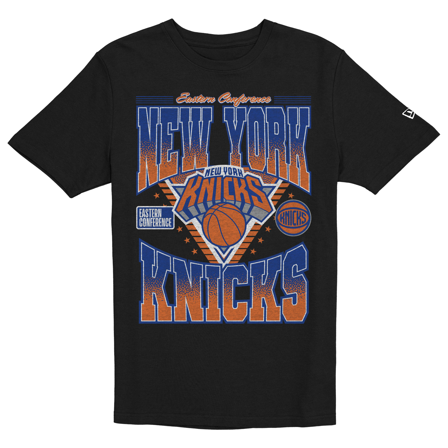New Era Knicks Eastern Conference Graphic T-Shirt - Men's - Black