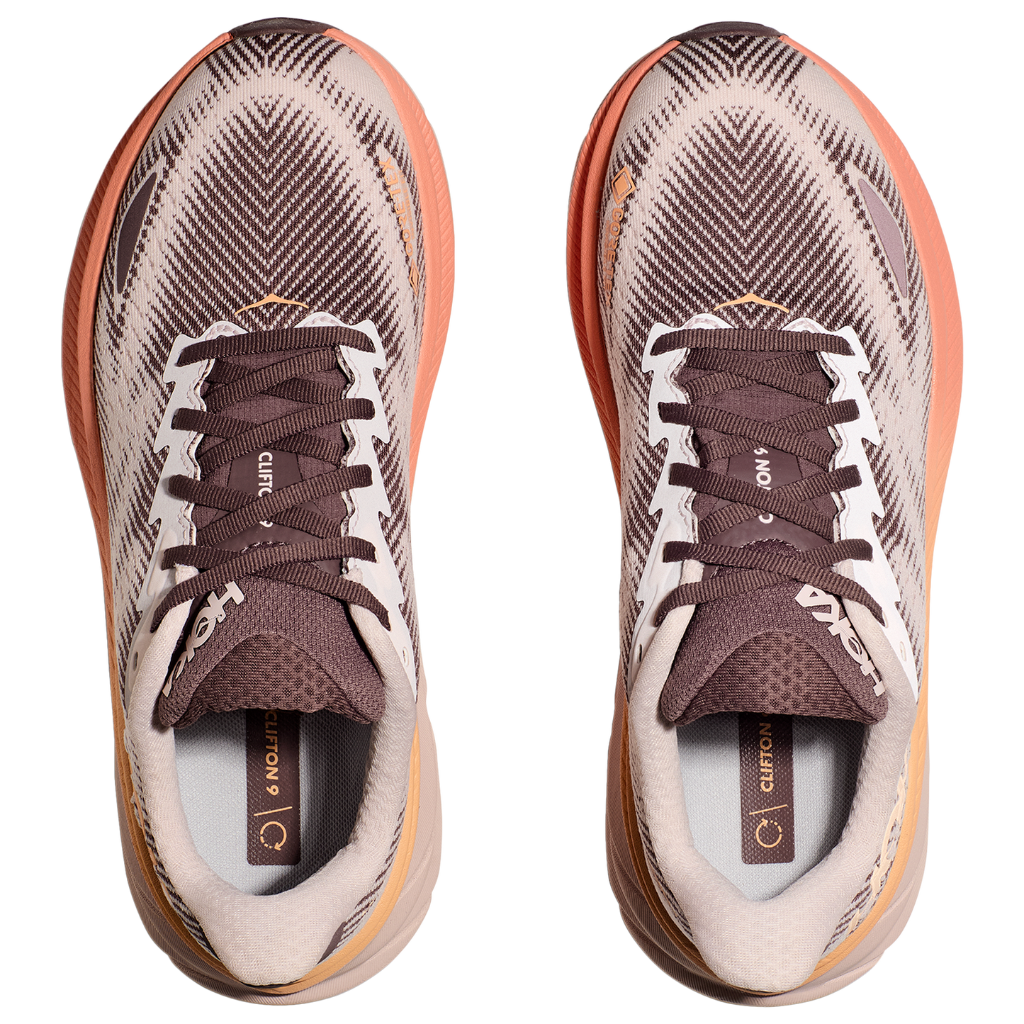 HOKA Clifton 9 GTX - Women's - Cosmic Pearl/Smoky Quartz