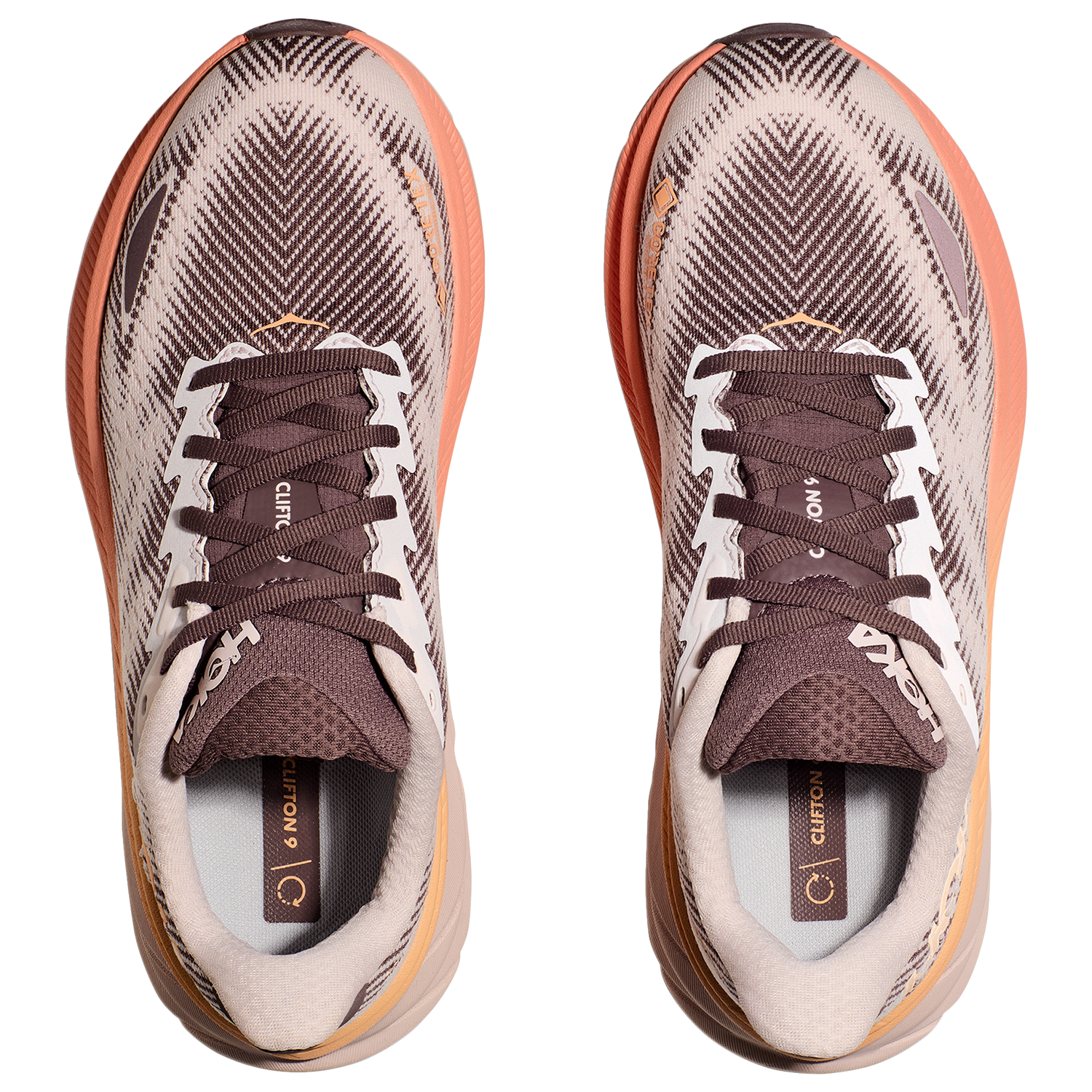HOKA Clifton 9 GTX - Women's - Cosmic Pearl/Smoky Quartz