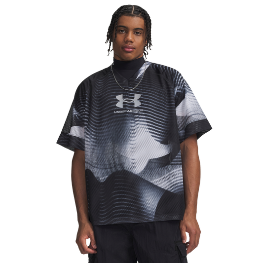 Under Armour Icon Mesh Jersey - Men's - White/Black/Reflective