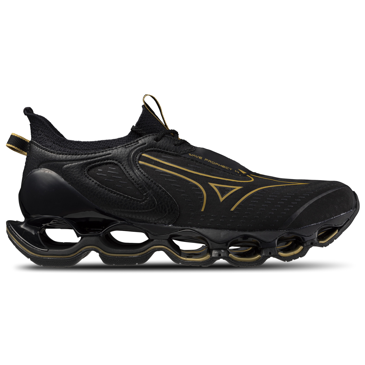 Mizuno Wave Prophecy 14 - Men's - Black/Gold