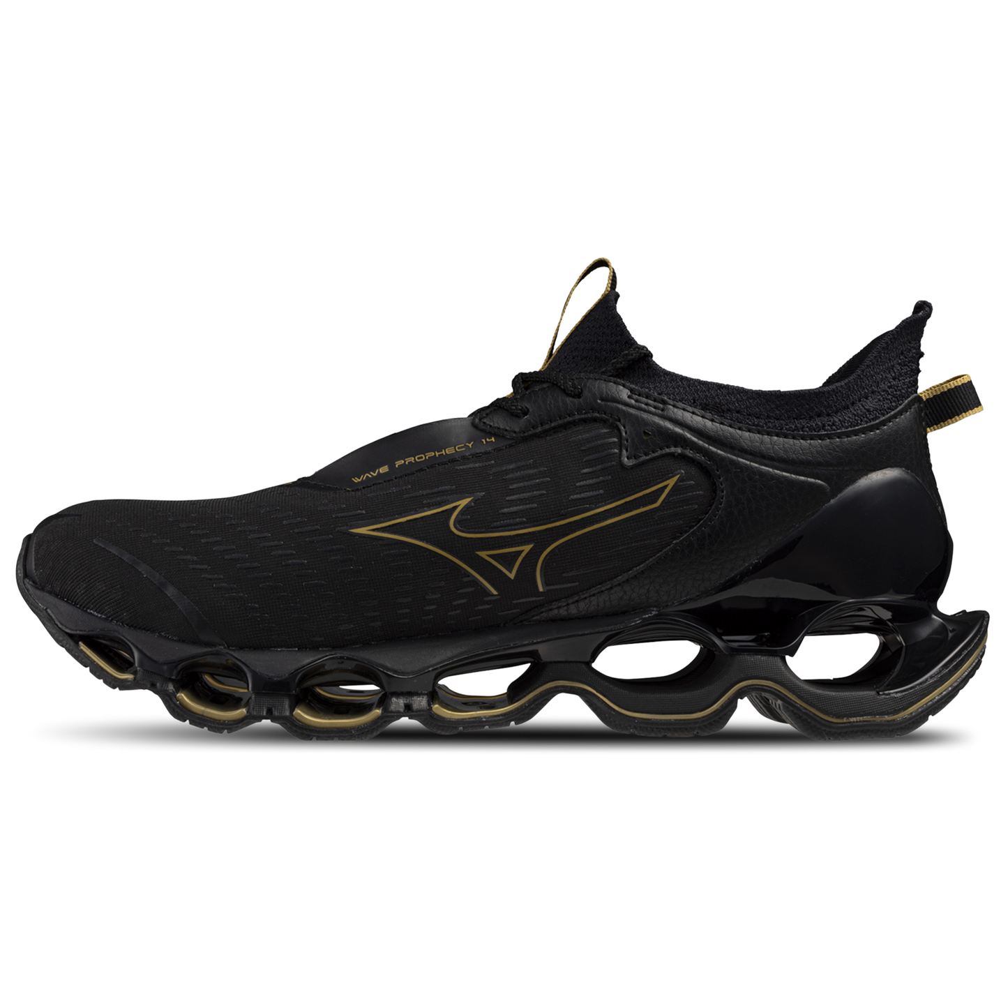 Mizuno Wave Prophecy 14 - Men's - Black/Gold