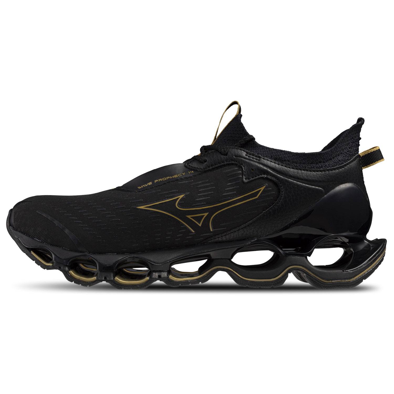 Mizuno Wave Prophecy 14 - Men's - Black/Gold