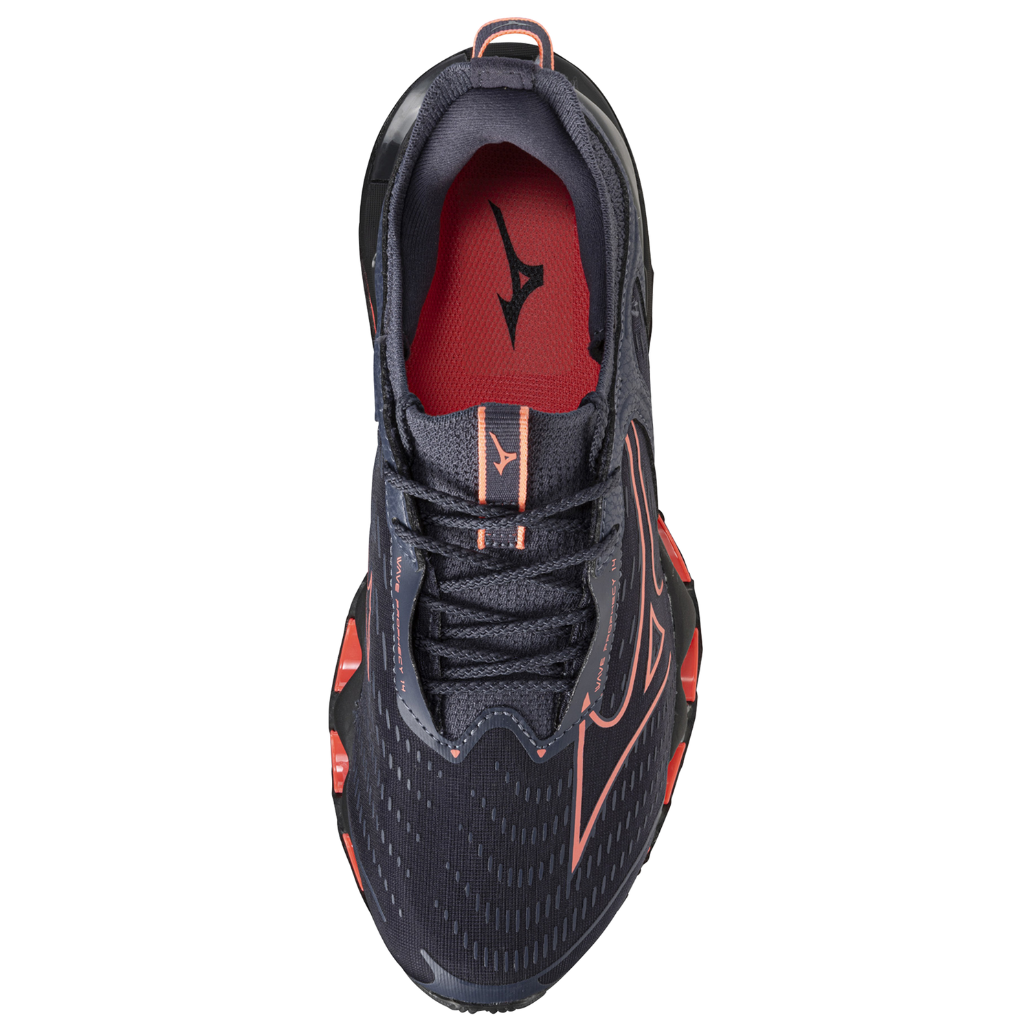 Mizuno Prophecy 14 - Women's - Odyssey Grey/Striking Coral