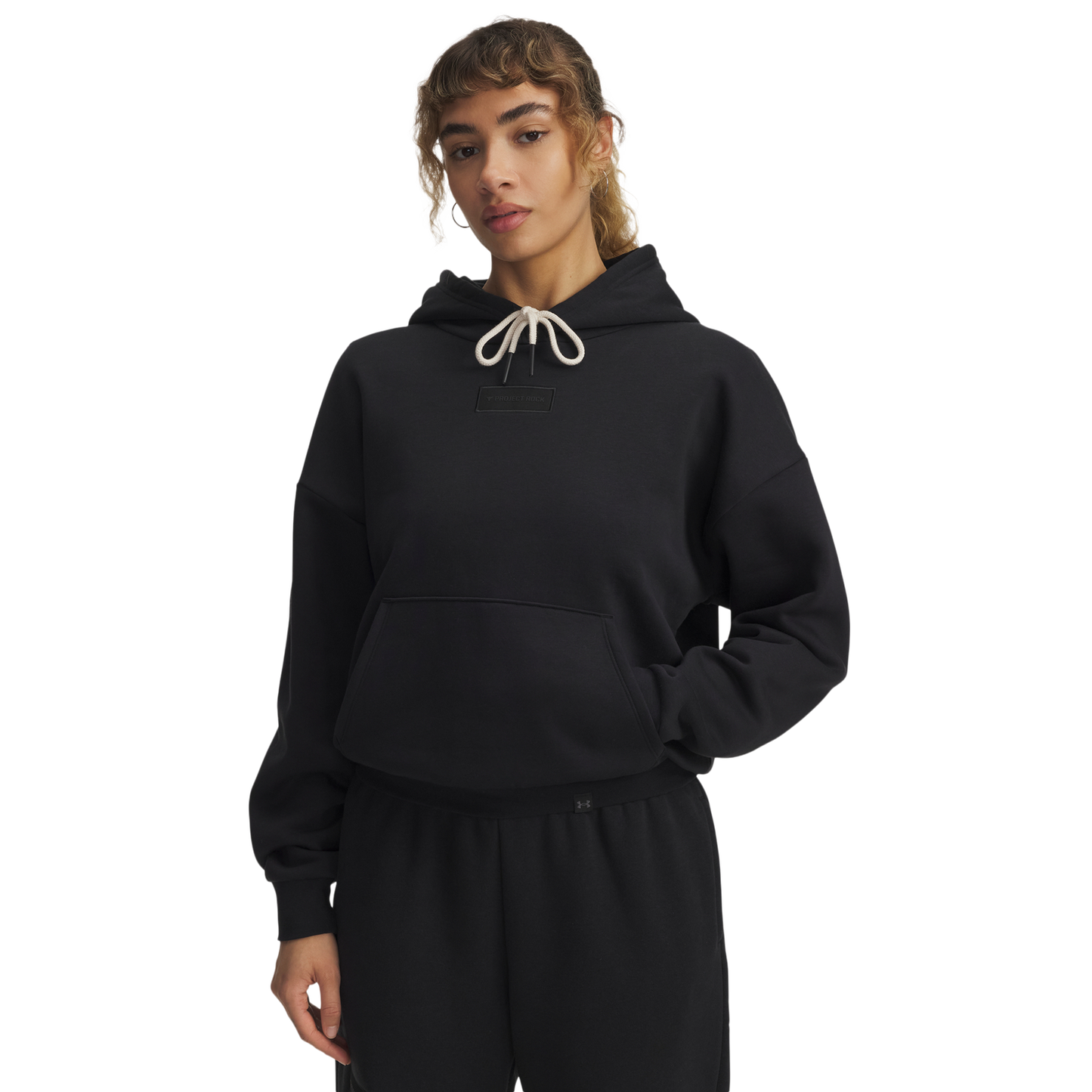 Under Armour Project Rock Icon Hoodie - Women's - Black/Black