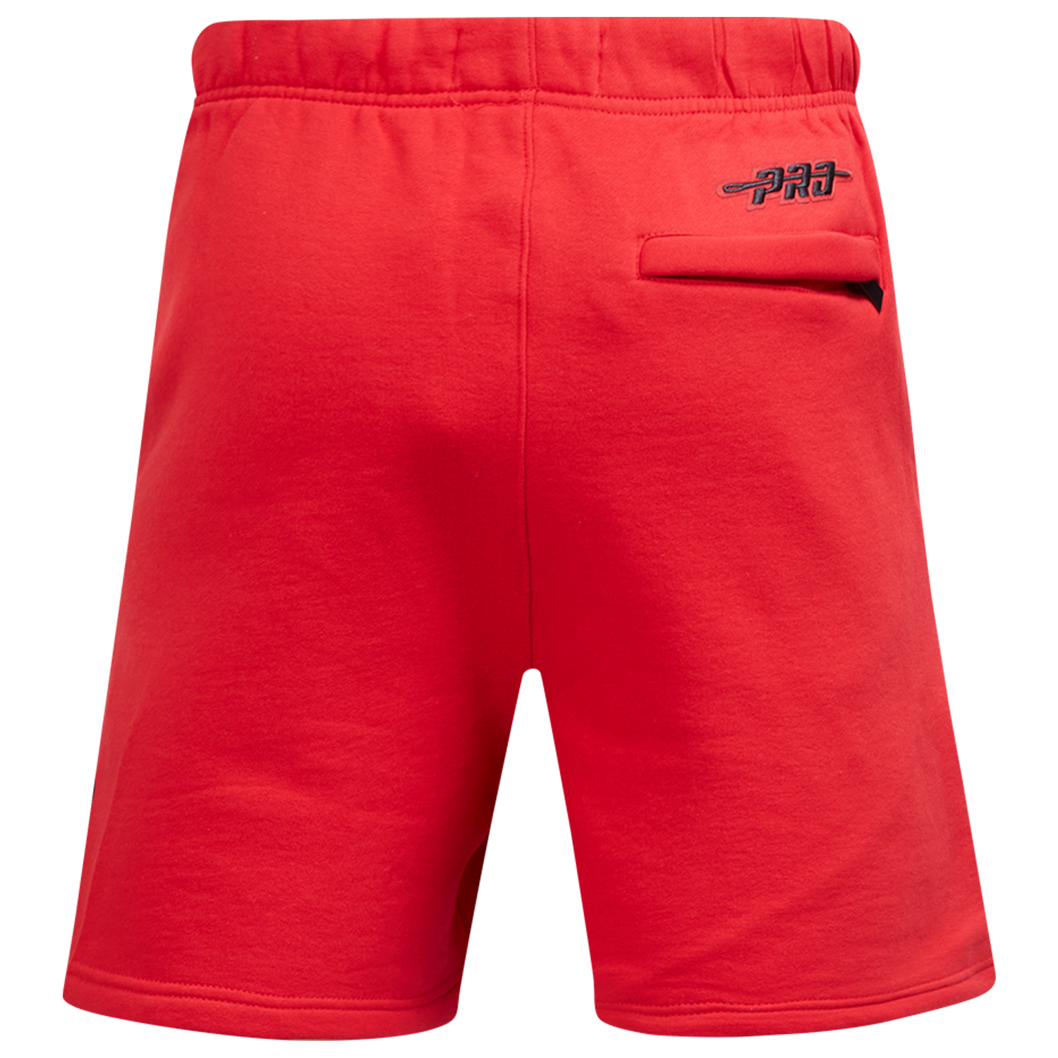 Pro Standard Nationals Living Large Fleece Shorts - Men's - Black/Red/White