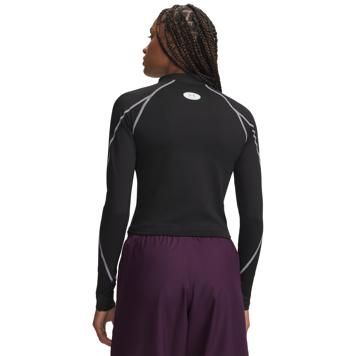 Under Armour Coldgear Elite 1/2 Zip - Women's - Black/Relective