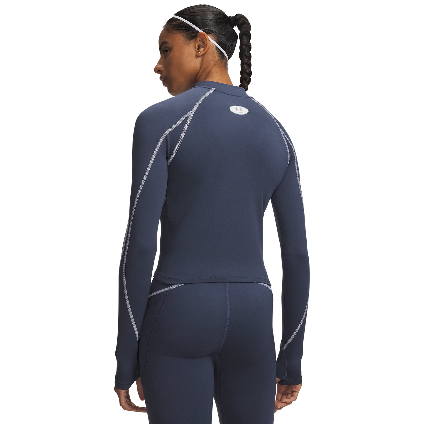 Under Armour Coldgear Elite 1/2 Zip - Women's - Gray/Relective