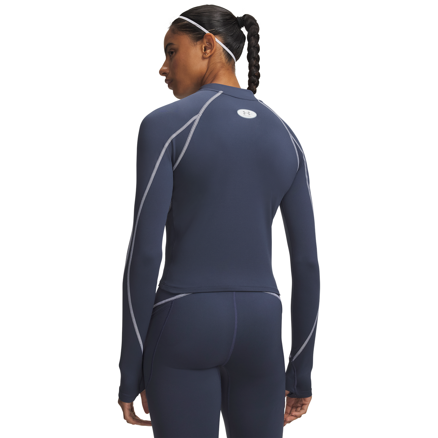 Under Armour Coldgear Elite 1/2 Zip - Women's - Gray/Relective