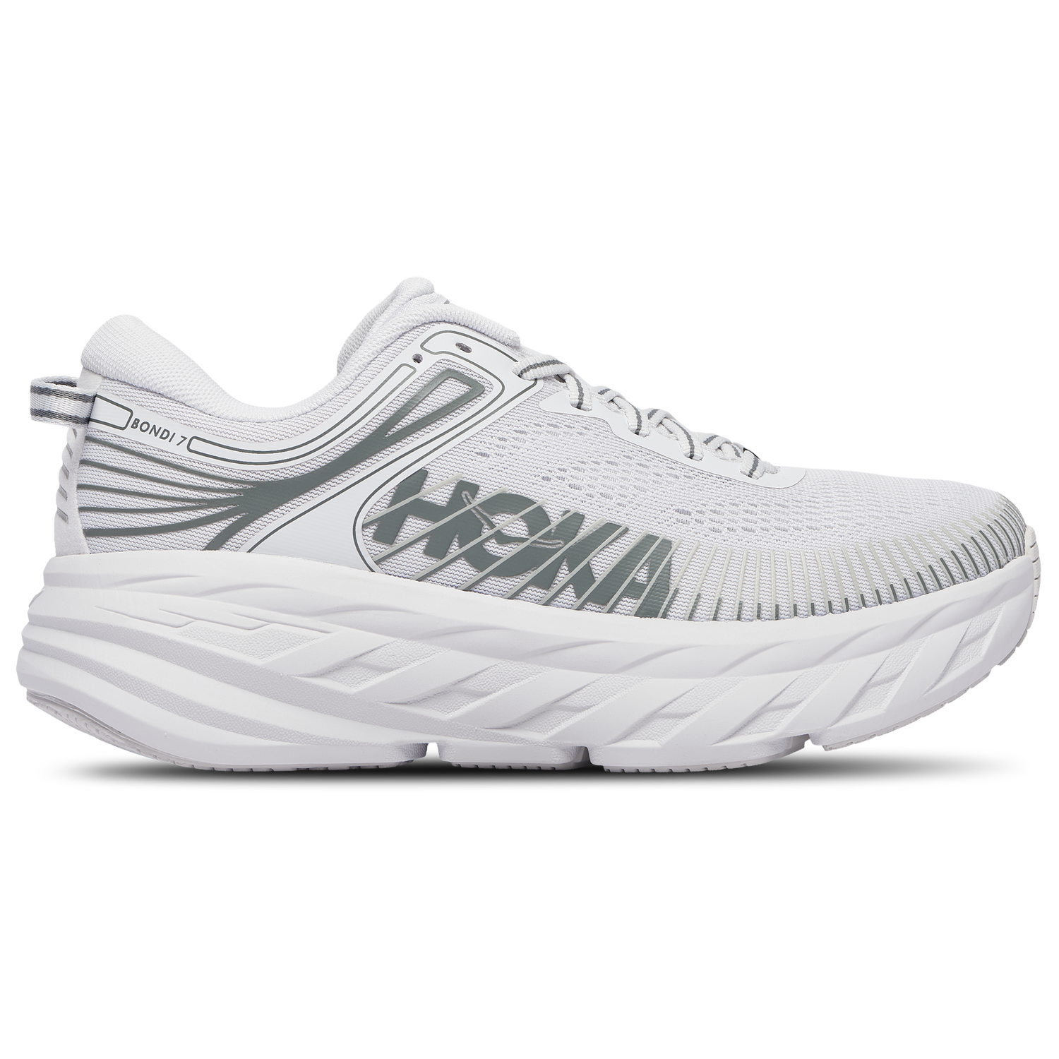 HOKA Bondi 7 - Women's - Cosmic Grey/Stardust