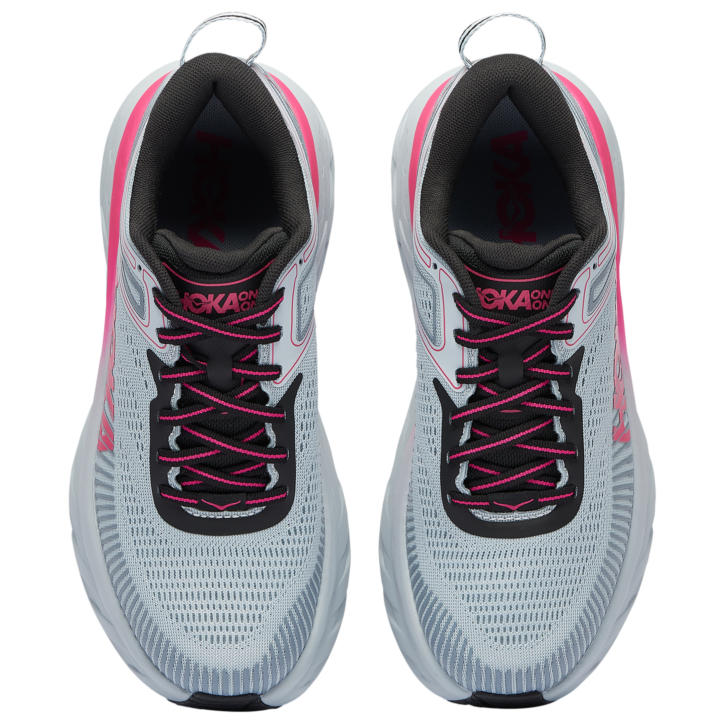 HOKA Bondi 7 - Women's - Mineral Blue/Rhubarb