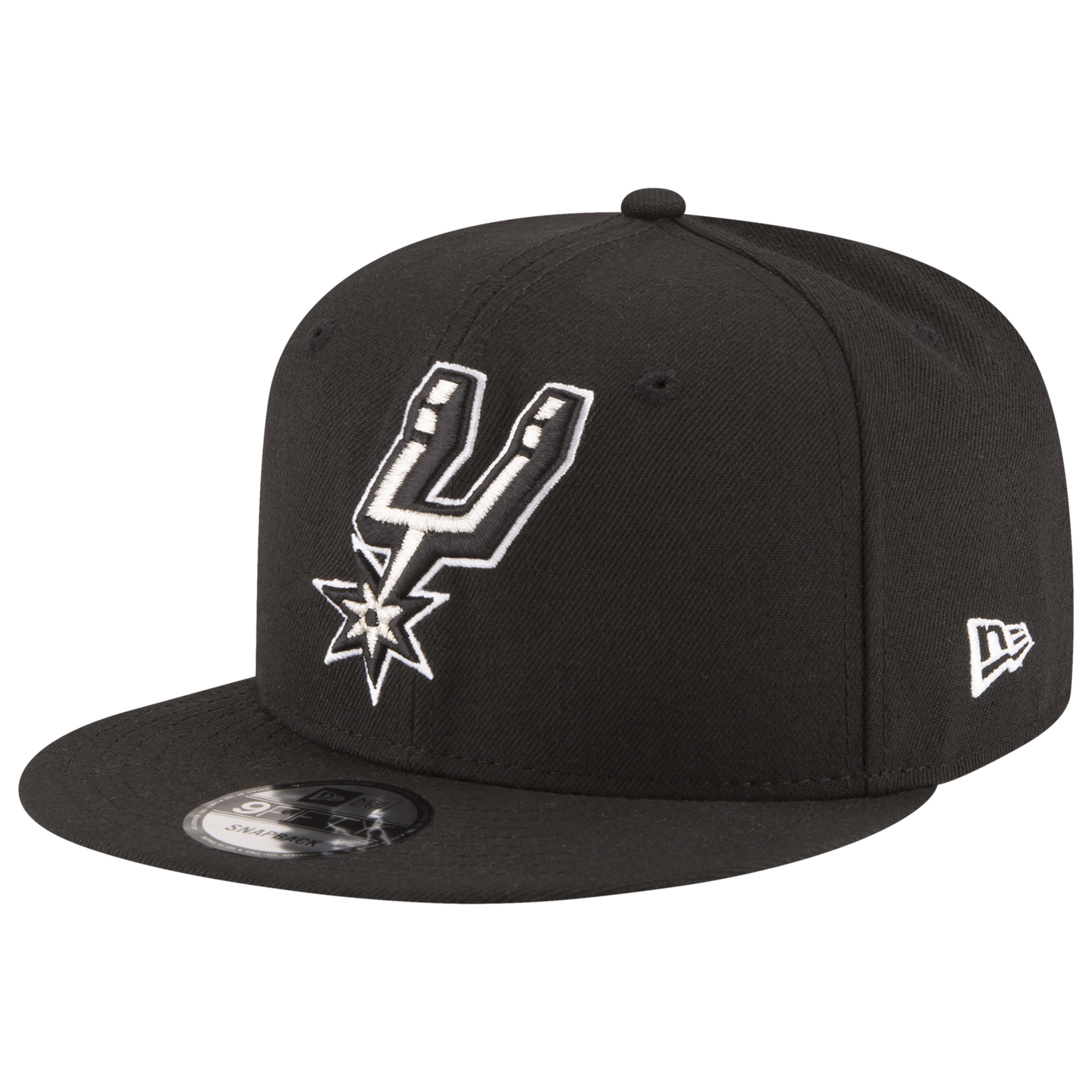 New Era Spurs 9FIFTY Finals Side Patch Cap - Men's - Black