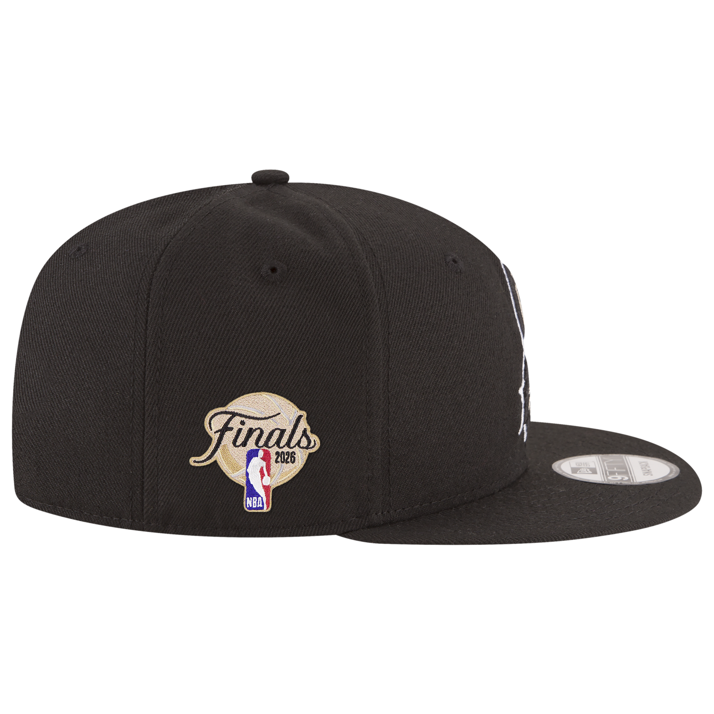 New Era Spurs 9FIFTY Finals Side Patch Cap - Men's - Black
