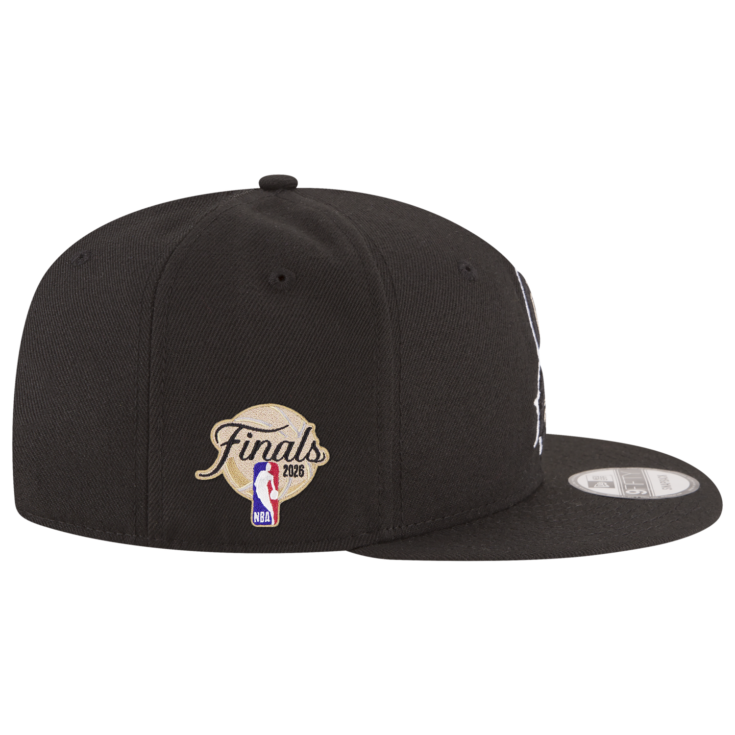 New Era Spurs 9FIFTY Finals Side Patch Cap - Men's - Black