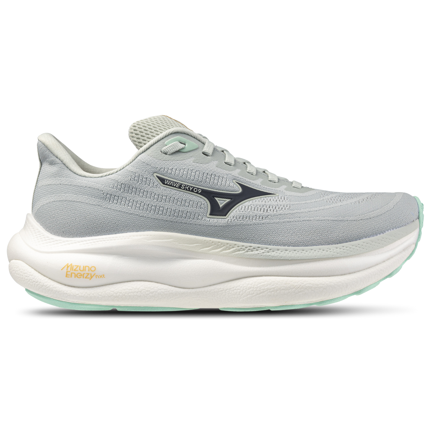 Mizuno Wave Sky 9 Wide - Women's - Mercury/Baritone Blue